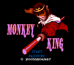 Monkey King Title Screen